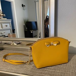 Yellow purse